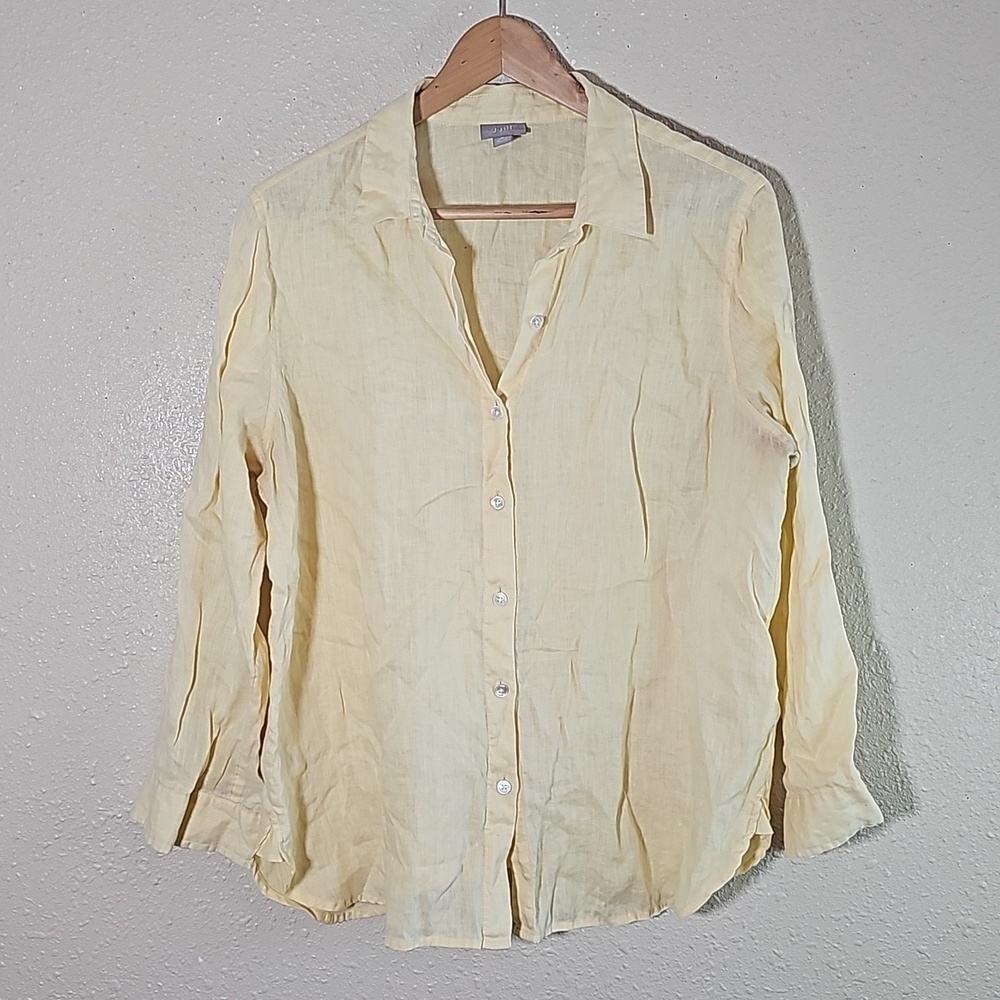 J.Jill Casual Button Down Blouse.